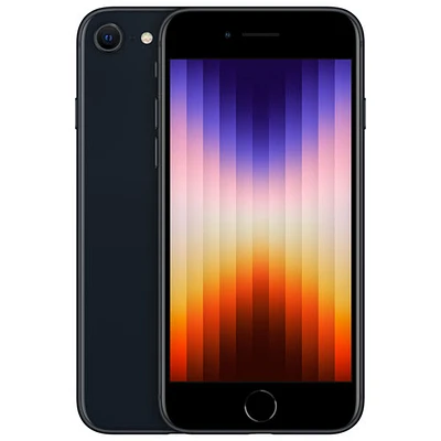 Freedom Mobile Apple iPhone SE 64GB (3rd Generation) - Midnight - Monthly Tab Payment