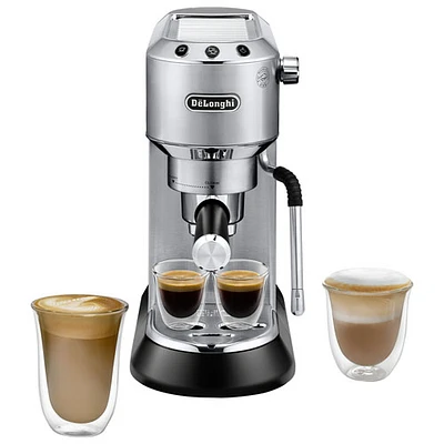Machine à espresso manuelle Dedica Arte de De'Longhi - Argenté