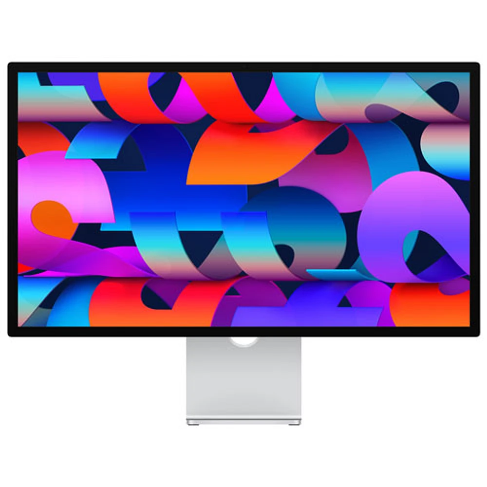 Moniteur inclinable écran Retina 5K verre standard 27 po Studio Display d'Apple (MYJG3VC/A)-Argenté