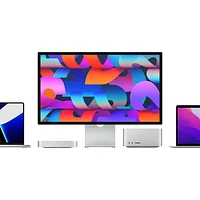 Moniteur inclinable écran Retina 5K verre standard 27 po Studio Display d'Apple (MYJG3VC/A)-Argenté
