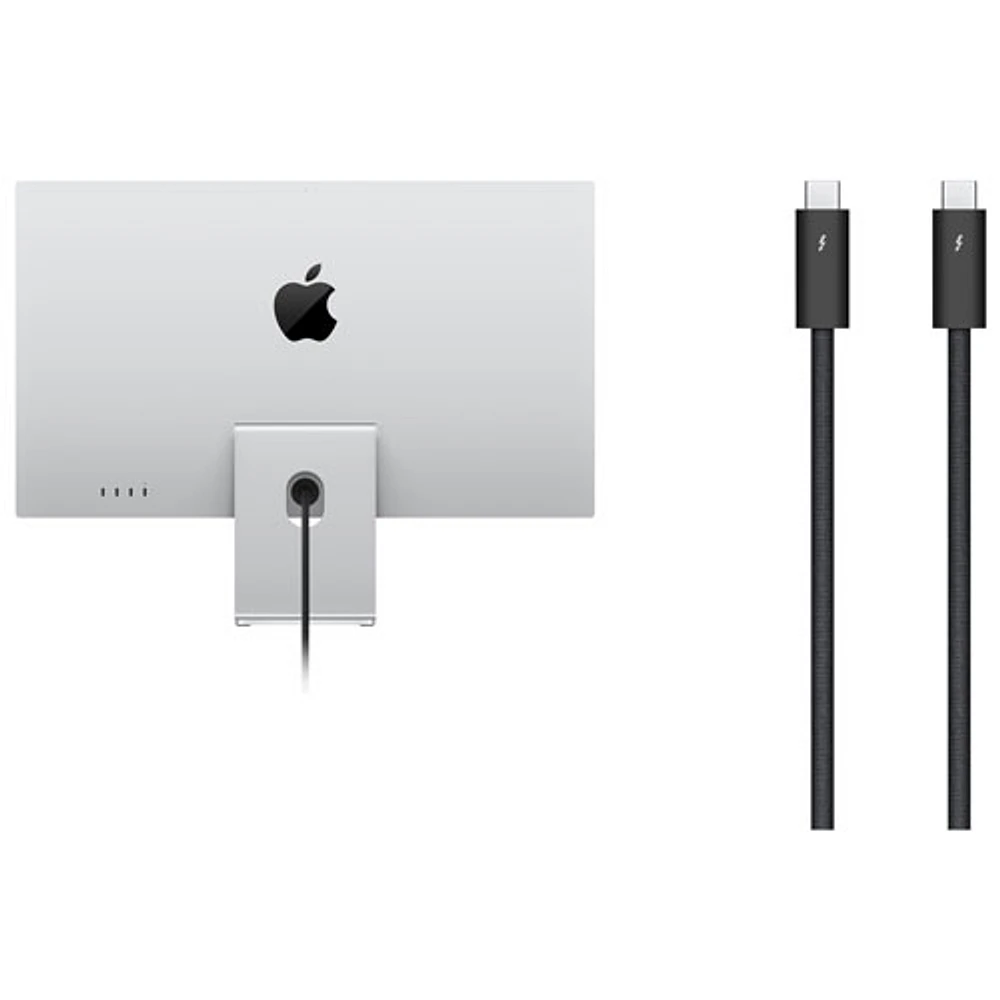 Moniteur inclinable écran Retina 5K verre standard 27 po Studio Display d'Apple (MYJG3VC/A)-Argenté