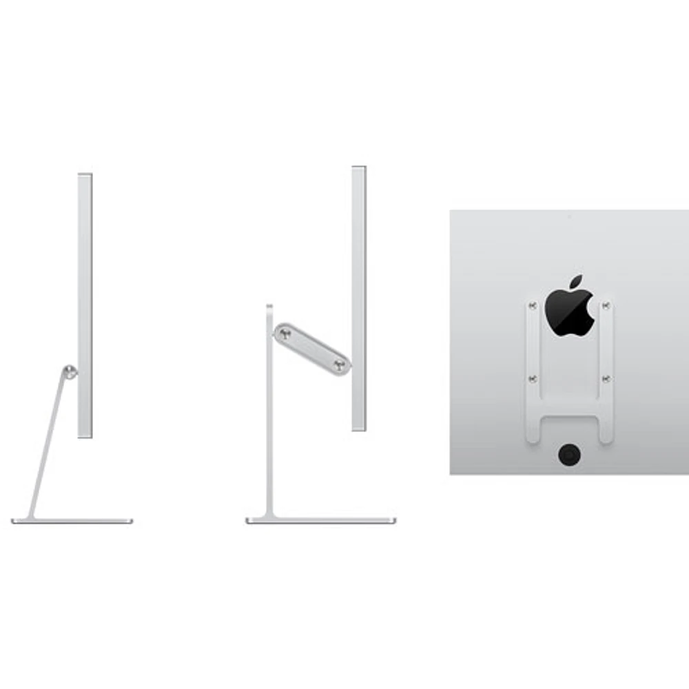 Moniteur inclinable écran Retina 5K verre standard 27 po Studio Display d'Apple (MYJG3VC/A)-Argenté