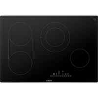 Bosch 30" 4-Element Electric Cooktop (NET8069UC) - Black