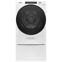 Whirlpool 5.2 Cu. Ft. Electric Washer & Dryer Combo (WFC682CLW) - White