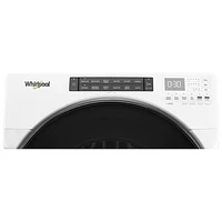 Whirlpool 5.2 Cu. Ft. Electric Washer & Dryer Combo (WFC682CLW) - White