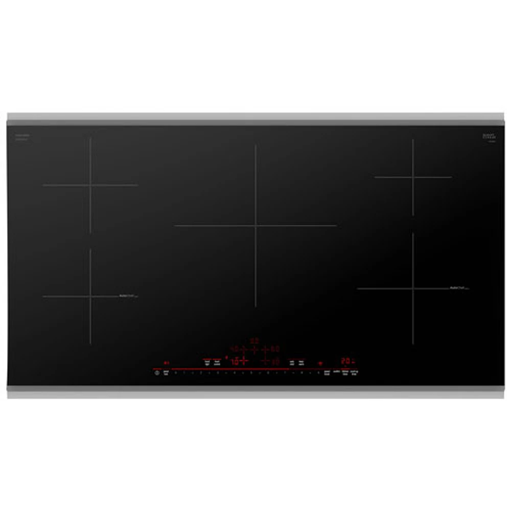 Surface de cuisson à induction de 36 po à 5 éléments de Bosch (NIT8660SUC) - Noir
