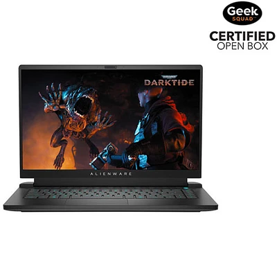 Open Box - Alienware m15 R5 15.6" Gaming Laptop -Black (Ryzen 7 5800H/512GB SSD/16GB RAM/RTX 3070/Win11)