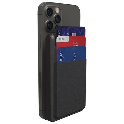 Mophie Snap+ Juice Pack Mini Wallet Case & 5000 mAh Power Bank - Black
