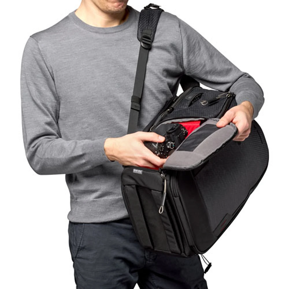 Sac à dos Prolight Frontloader de Manfrotto (MB-PL2-BP-FL-M) - Moyen - Noir