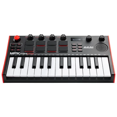 Contrôleur MIDI MPK Mini Play MK3 d'Akai avec haut-parleurs et trousse logicielle