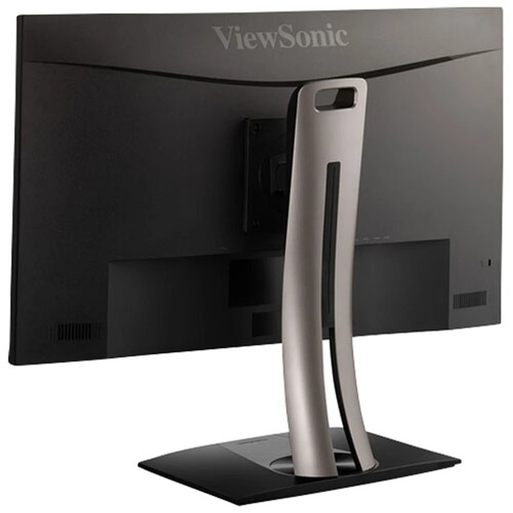 Moniteur DEL IPS Ultra HD 4K 60 Hz de 27 po de Viewsonic avec temps de réponse de 5 ms gris à gris (VP2756-4K) - Noir