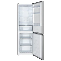 Hisense 24" 10.8 Cu. Ft. Counter-Depth Bottom Freezer Refrigerator (RB12A2CSE) - Titanium