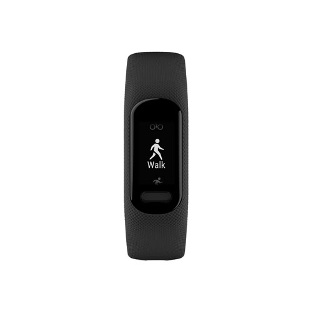 Garmin vivosmart 5 Fitness Tracker with Heart Rate Monitor - Small/Medium - Black