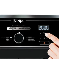 Ninja Foodi 4-in-1 Dual Zone Air Fryer - 9.46kg/10Qt - Black - Only at Best Buy