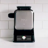 Ninja Foodi Belgian Waffle Maker - Black/Silver