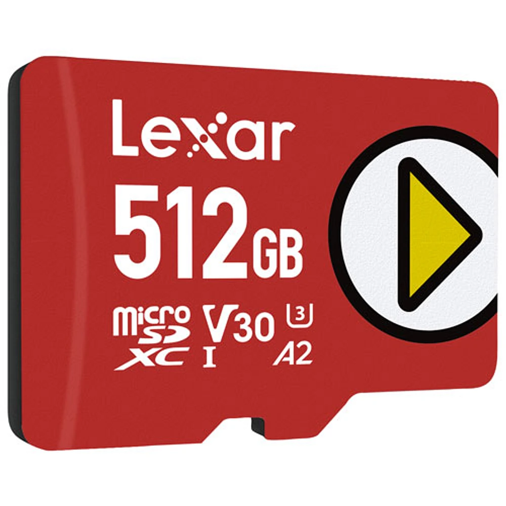 Carte mémoire microSD Play de 150 Mo/s et Go de Lexar