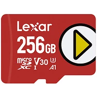 Carte mémoire microSDXC 150 Mo/s de 256 Go PLAY de Lexar