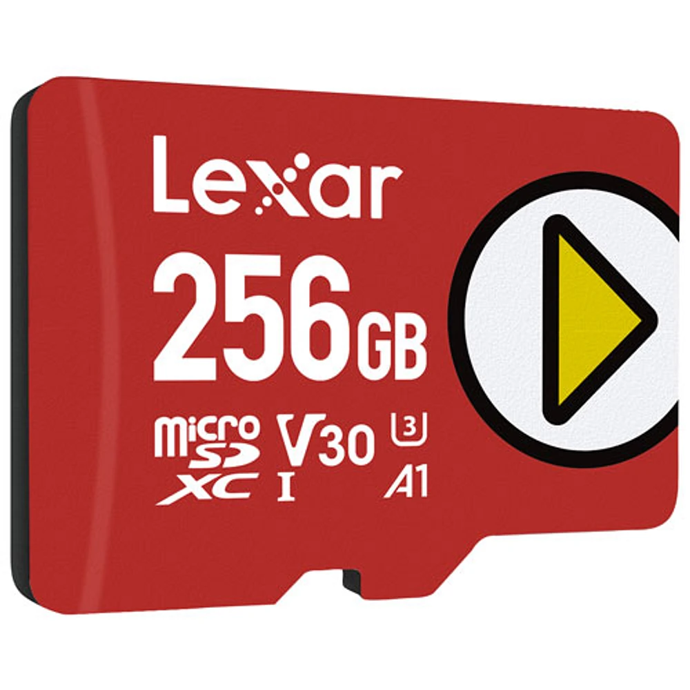 Carte mémoire microSDXC 150 Mo/s de 256 Go PLAY de Lexar