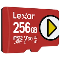 Carte mémoire microSDXC 150 Mo/s de 256 Go PLAY de Lexar