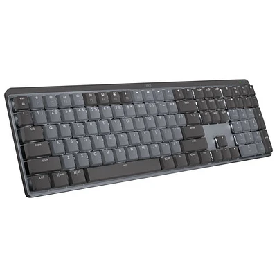 Logitech MX Mechanical Wireless Full-size Backlit Tactile Keyboard - Graphite
