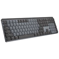 Logitech MX Mechanical Wireless Full-size Backlit Tactile Keyboard - Graphite
