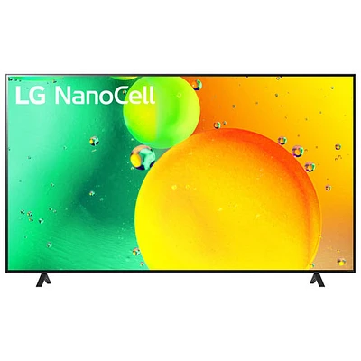 LG NanoCell 75" 4K UHD HDR LED webOS Smart TV (75NANO75UQA) - 2022 - Ashed Blue
