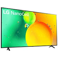 LG NanoCell 75" 4K UHD HDR LED webOS Smart TV (75NANO75UQA) - 2022 - Ashed Blue