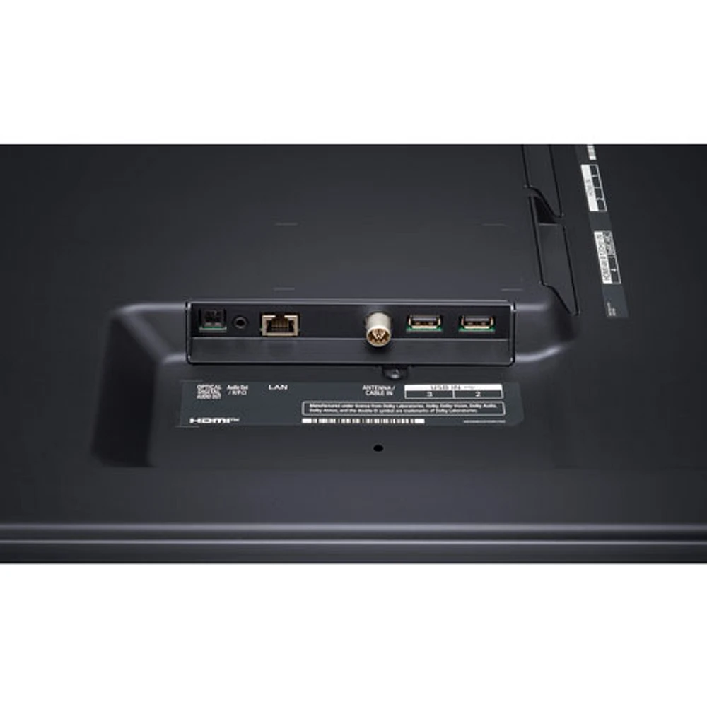 Téléviseur intelligent webOS HDR DEL UHD 4K de 75 po NanoCell de LG (75NANO75UQA) - 2022 - Bleu cendré