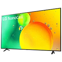 LG NanoCell 75" 4K UHD HDR LED webOS Smart TV (75NANO75UQA) - 2022 - Ashed Blue