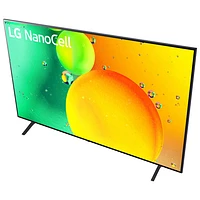 LG NanoCell 75" 4K UHD HDR LED webOS Smart TV (75NANO75UQA) - 2022 - Ashed Blue