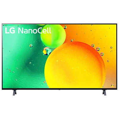 LG NanoCell 65" 4K UHD HDR LED webOS Smart TV (65NANO75UQA) - 2022 - Ashed Blue