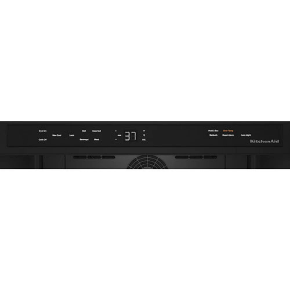 KitchenAid Undercounter 5.2 Cu. Ft. Freestanding Bar Fridge (KURL314KBS) - Black Stainless Steel