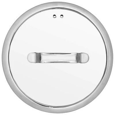Couvercle en verre et acier inoxydable de 22 cm de Scanpan - Argenté