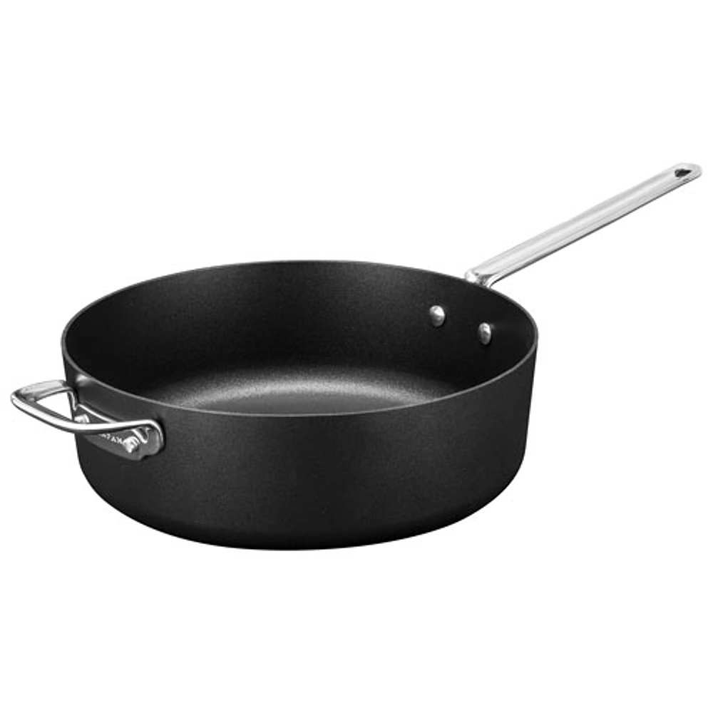 Braisière/sauteuse de 5,5 l en aluminium à revêtement antiadhésif de Scanpan - Noir/argenté