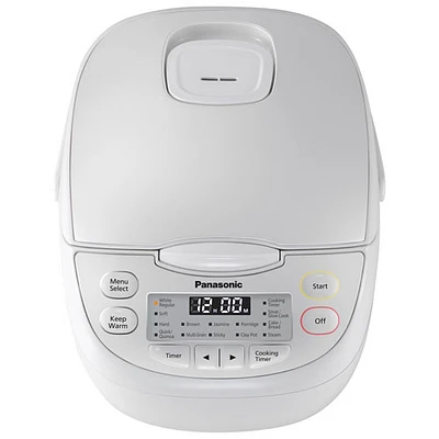 Cuiseur à riz commandé par microprocesseur de Panasonic - 10 tasses
