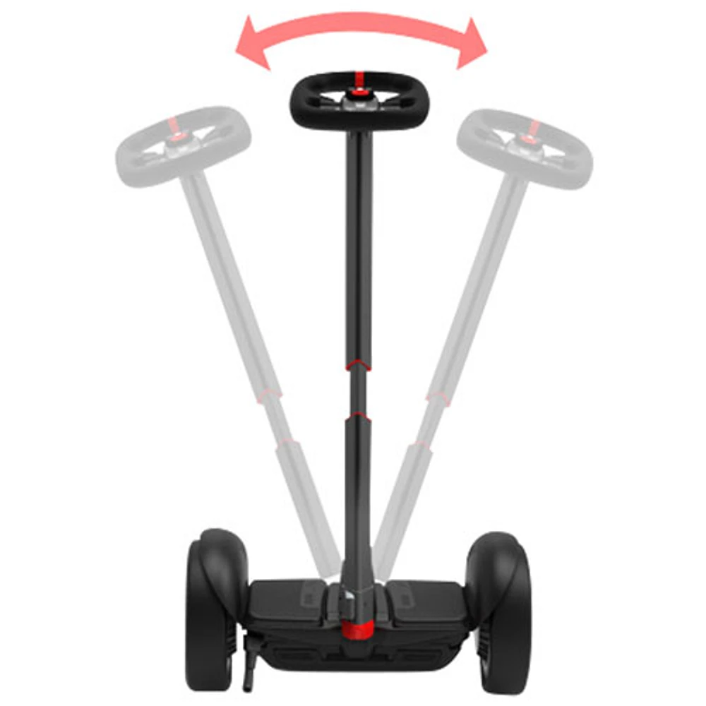 Planche gyroscopique électrique Ninebot S MAX de Segway - Gris foncé