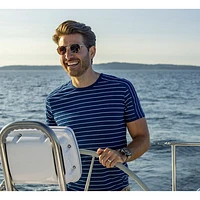 Montre intelligente nautique Bluetooth de 47 mm Quatix 7 de Garmin - Bleu cirrus