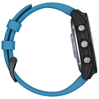 Montre intelligente nautique Bluetooth de 47 mm Quatix 7 de Garmin - Bleu cirrus