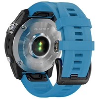 Garmin Quatix 7 47mm Marine Bluetooth Sailing Smartwatch - Cirrus Blue