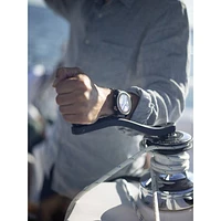 Montre intelligente nautique Bluetooth de 47 mm Quatix 7 de Garmin - Bleu cirrus