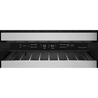 Cellier autonome à deux zones de température de KitchenAid pour 46 bouteilles (KUWR314KSS) - Acier inoxydable