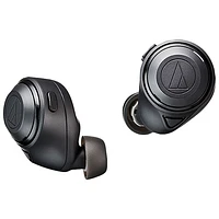 Audio-Technica ATH-CKS50TW In-Ear Noise Cancelling True Wireless Earbuds - Black