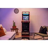 Arcade1Up Midway Legacy Mortal Kombat 30th Anniversary Edition Arcade Machine with Riser