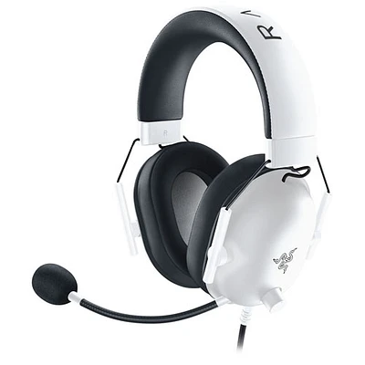 Razer BlackShark V2 X Wired Gaming Headset - White