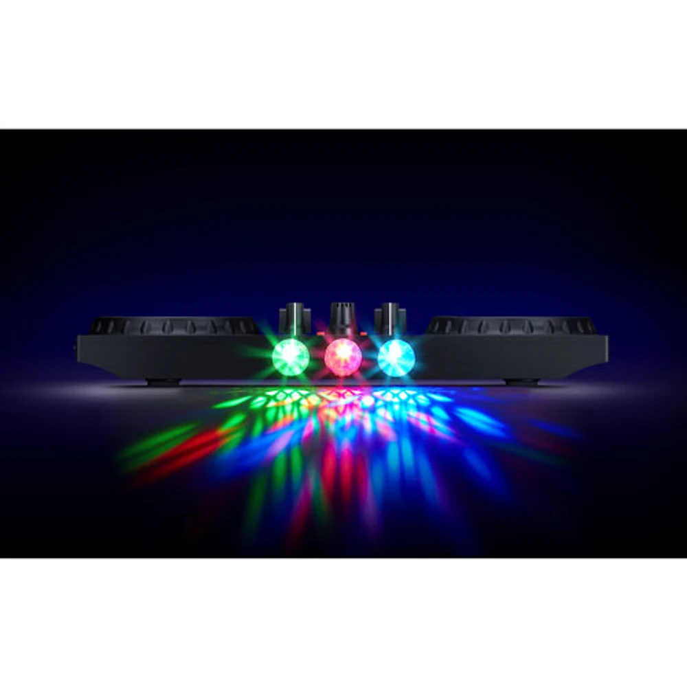 Contrôleur pour DJ Party Mix II de Numark avec jeu de lumière intégré