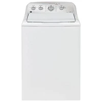 GE 5.0 Cu. Ft. High Efficiency Top Load Washer (GTW550BMRWS) - White - Open Box - Perfect Condition