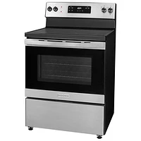 Insignia 30" 5.0 Cu. Ft. Freestanding Electric Range (NS-RGRCESS3-C) - Stainless Steel - Only at Best Buy