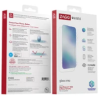 Protecteur d'écran en verre XTR2 d'InvisibleShield by Zagg pour iPhone 14/13 Pro/13