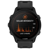 Garmin Forerunner 955 Solar 46.5mm Bluetooth Running Smartwatch - Black