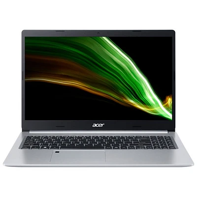 Portable de 15,6 po Aspire 5 d'Acer - Argenté (Ryzen 5 5500U d'AMD/SSD 1 To/RAM 16 Go/Windows 11)